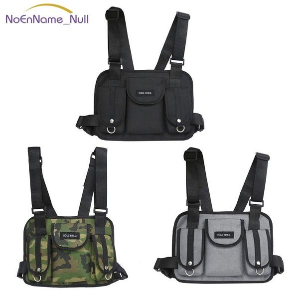 

backpack men tactical chest rig waist bag hip hop street wear shoulder jul29