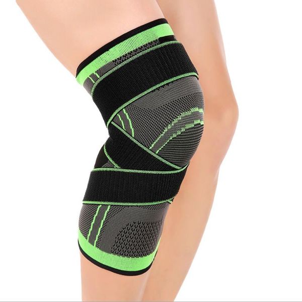 

suotf sports knit knee pads elbows leggings outdoor riding elastic breathable warm non-slip knee protector support sports, Black;gray