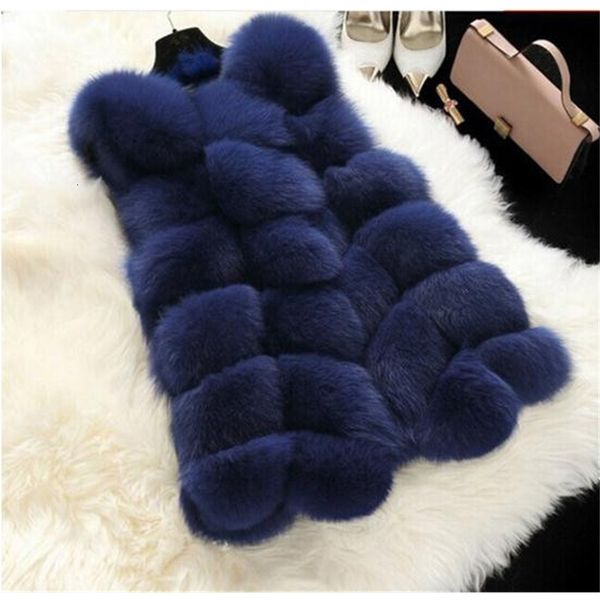 

women's sweaters faux fur coat winter fashion casual warm slim sleeveless vest jacket casaco feminino j2576 bfqv, White;black