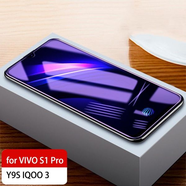 

cell phone screen protectors full cover for vivo s1 pro global glass protector y9s iqoo 3 tempered block blue light protective film