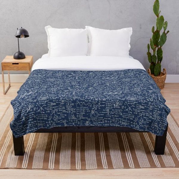 

blankets physics equations navy throw blanket throws for girls boys children's kids gift home bedroom decoration flannel