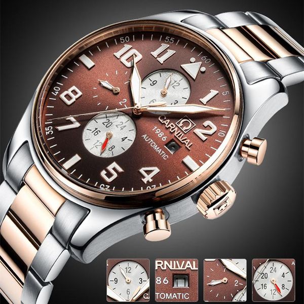 

wristwatches 8755g, Slivery;brown