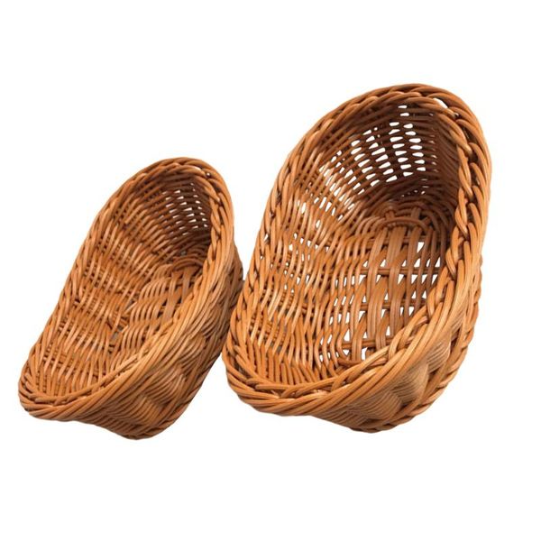 

storage baskets 2pcs household food holder snake bins