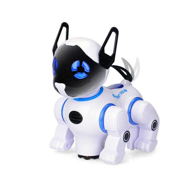 Giocattolo educativo precoce Elettronico Intelligente Robot Cane Macchina telecomandata Cane che cammina Canto Danza RC Robot Giocattolo per cani Giocattoli regalo per bambini