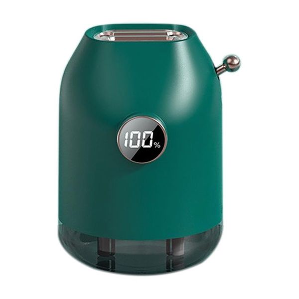

mjm-01k modern series dual spray humidifier dual outlet fog power display retro look large capacity