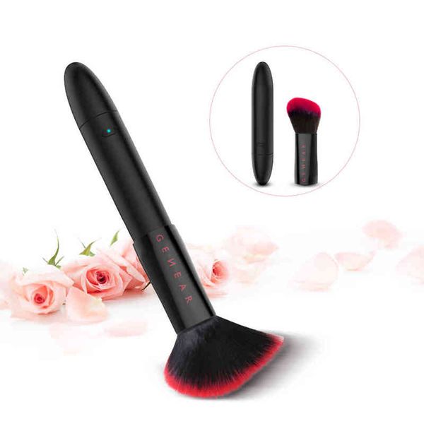 Nxy vibradores sexo recarregável 10 velocidade vibração vibrador massagem vara magia varinha maquiagem escova feminina sextimar adulto brinquedos para par 1220