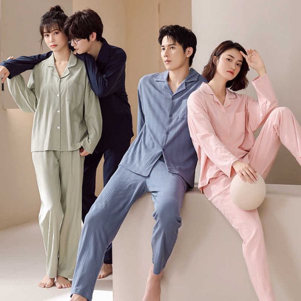 

winter 100% cotton pijama for men dormir lounge sleepwear pyjamas gray bedgown home clothes man's pjs cotton pajamas bedroom set 211019, Black;brown