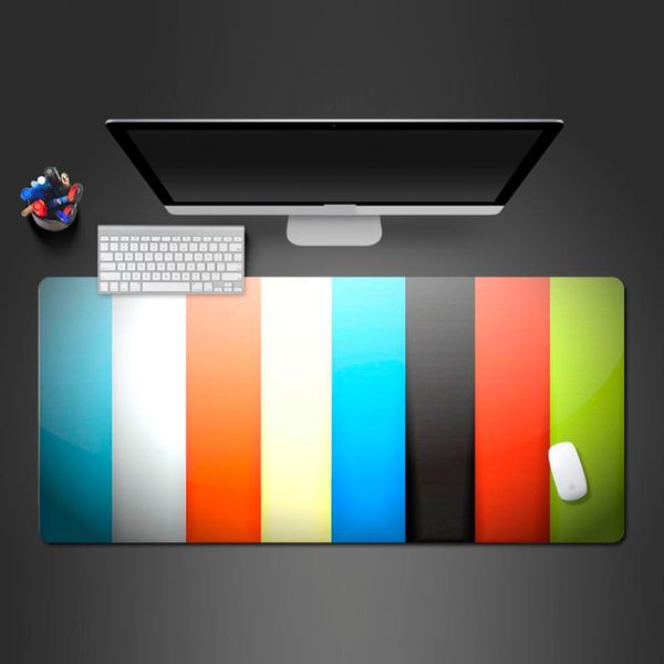 

mouse pads & wrist rests unique colorful creative mousepad advanced computer player competition large team rubber edge pad family anti-skid