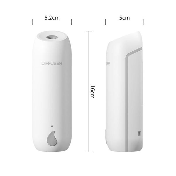 

fragrance lamps innovative timing essential oil diffuser automatically portable ultrasonic electric wall desk aroma for toilet bedroom