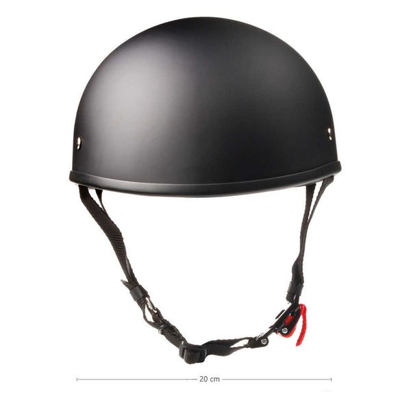Novo capacete de motocicleta capacete meia face vintage retrô cascos para moto Scooter chapéu quente Chopper capacete Q0630