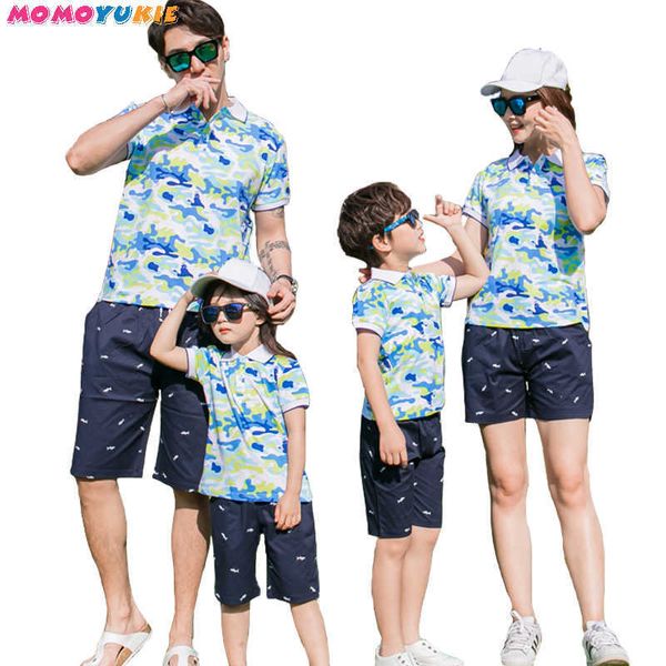 Correspondência Família Moda Moda Mãe Filha Roupas Impresso Camiseta Calções Família Família Roupas Filho Filho Set 210713