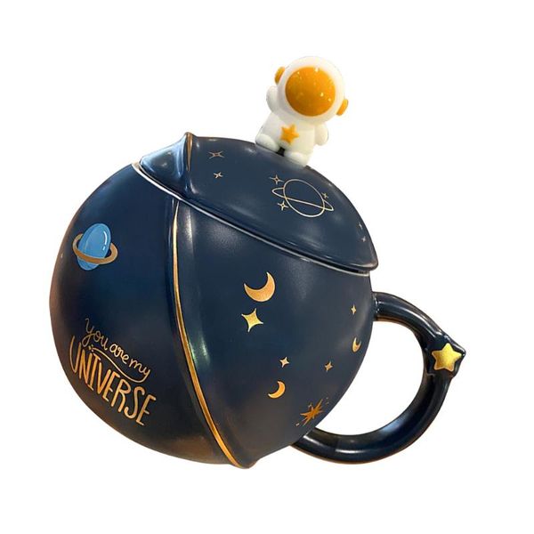 

mugs 1 set coffee cup planet theme water mug heat resistant ceramic