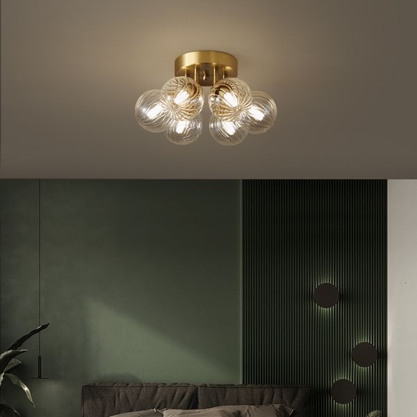 

nordic led chandeliers g9 glass to the fourth living room kitchen l bar luminaire decoration modern simplicity gold hang lamps mrri