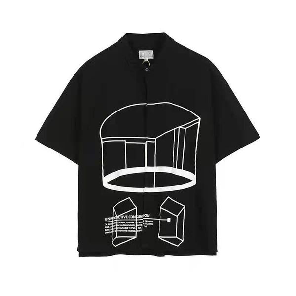 

men's casual shirts tidal current c.e 21ss embroid cotton loose clothing hawaiian, White;black