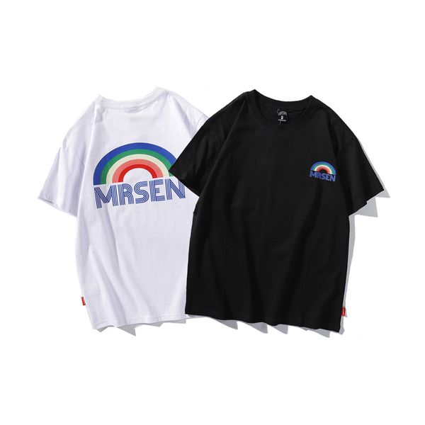 

t shirt summer loose size men's round neck printing casual short sleeve fat class dress, White;black