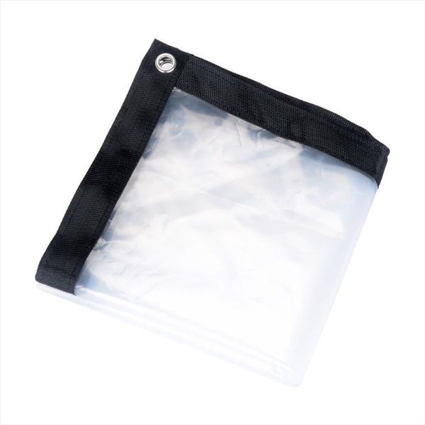 

shade clear rain tarp transparent film visible protect balcony succulent plants shelter maintain temperature sail thick