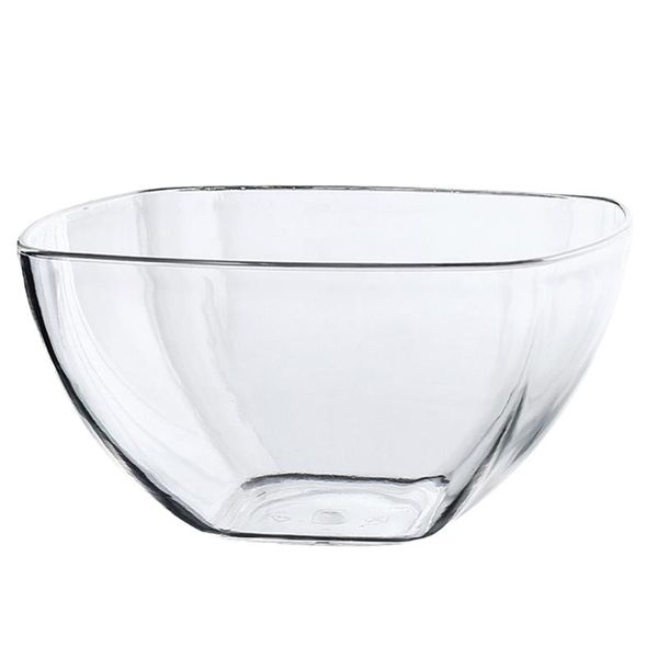 

bowls 1pc square shape bowl salad serving acrylic vegetable