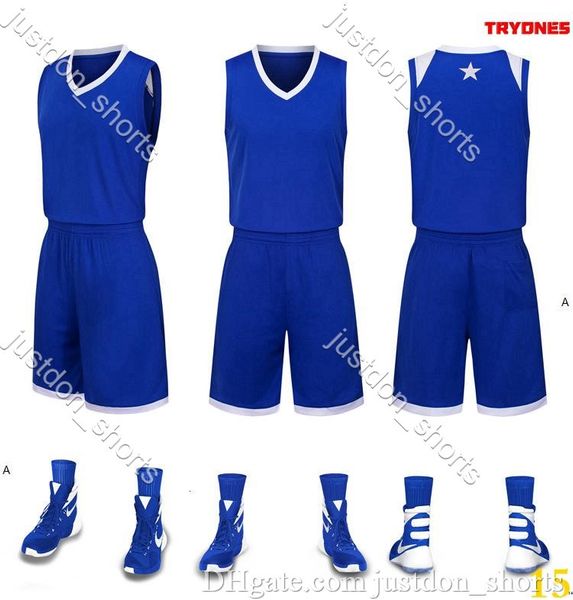 

2019 mens new blank edition basketball jerseys custom name custom number size s-xxxl purple white black blue shirts, Black;red