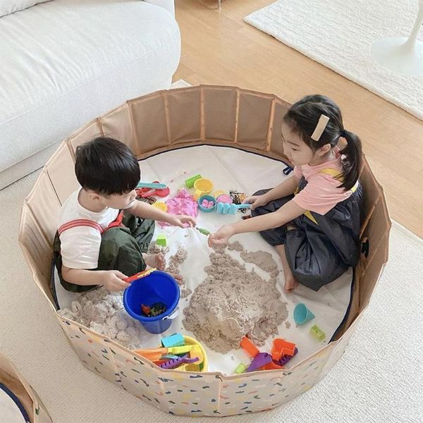 

pool & accessories foldable dry infant ball pit ocean playpen for baby playground toys children kids birthday gift