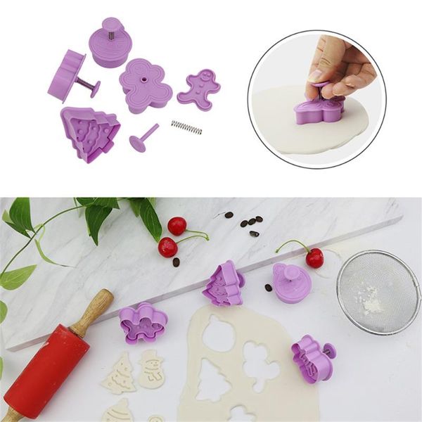 

baking moulds 4pcs/set cookie stamp cutter biscuit molds easter 3d christmas plunger stuff diy mould tools gingerbread cookies cutters