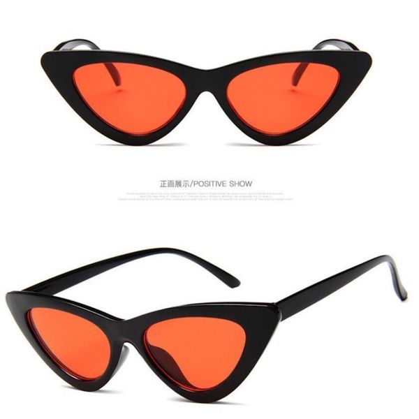 

colorful cateye 20 eye colors sunglasses ejlr pcs wholesale triangular eyewear fagco glasses new dayupshop fashion cat 18 sun fra mrdc, White;black