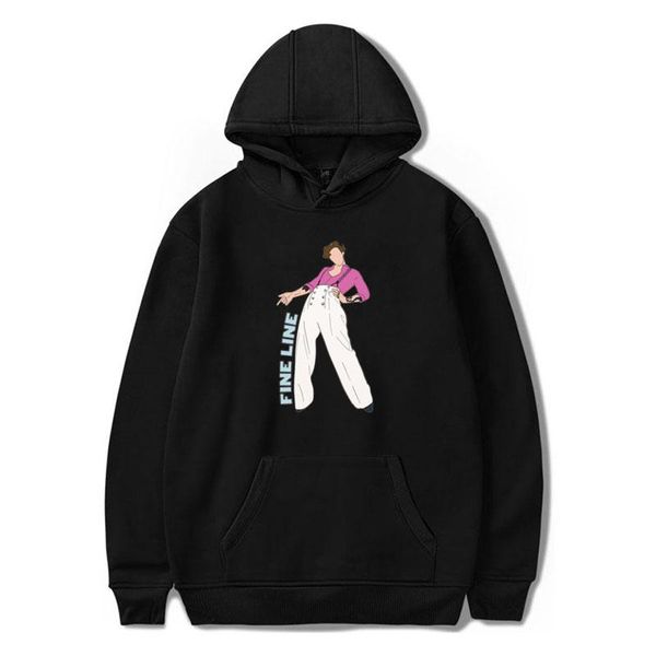 

women's hoodies & sweatshirts harry styles women / men clothes oversized hoodie polerone pink streetwear womens clothing kpop full, Black