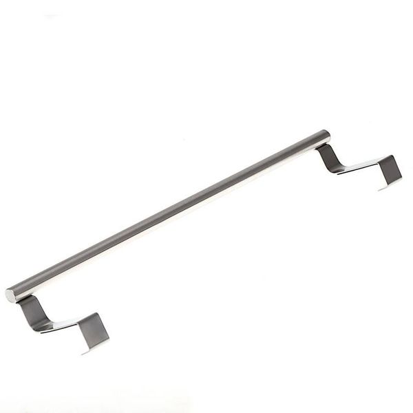 

robe hooks stainless steel towel bar holder over the kitchen cabinet cupboard door hanging rack silver