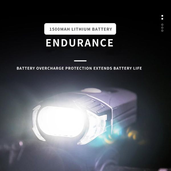 

bicycle front torch usb rechargeable 500lm mtb waterproof 2 led bike headlight portable waterproof cycling elements