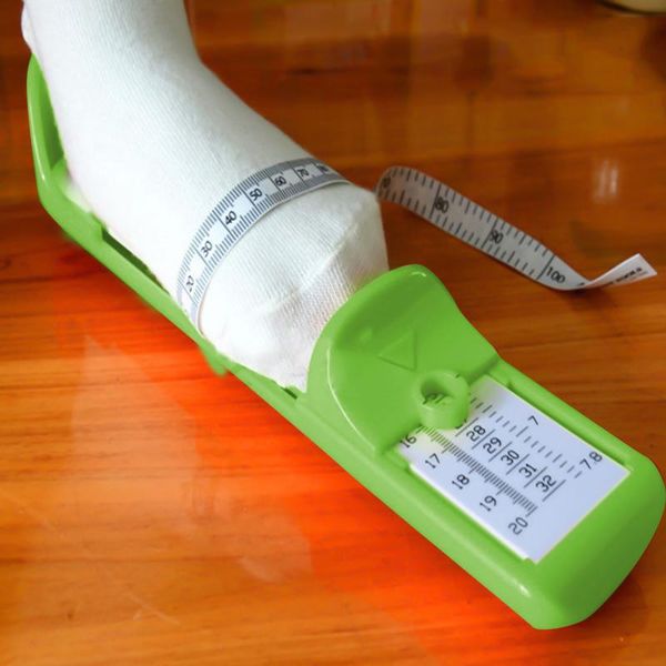 

clothing & wardrobe storage baby foot measure, gauge ruler sturdy plastic shoes size fitting device (blue / green red)
