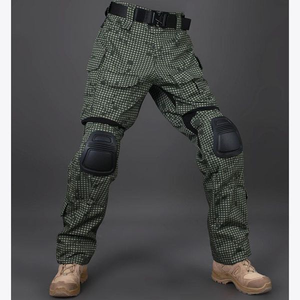 

running pants men's outdoor sand night g3 multifunctional tactical as training, Black;blue