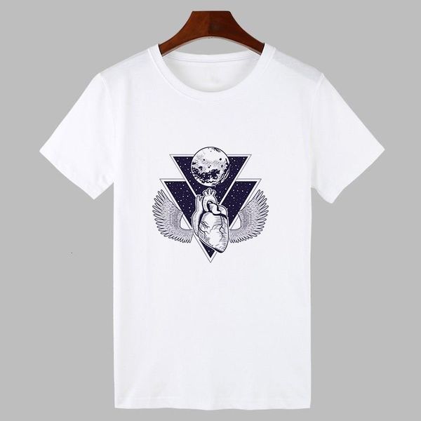 

t shirt women dark universe printed 2021 new hipster t-shirt female fashion retro harajuku white t shirt clothing