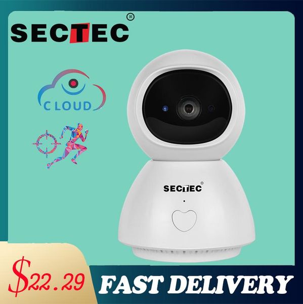 

sectec 1080p ip camera intelligent auto tracking wireless reverse call home security cam surveillance cctv network wifi camera