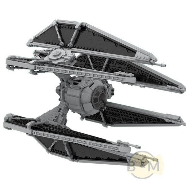 TIE/D Defender-Short modello Star Fighter Building Block Set Building Block Autobloccante Building Block Giocattolo Regalo di compleanno per le vacanze