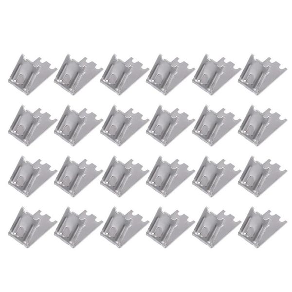 

hooks & rails 20 pieces er shelf clip support refrigerator display cooler