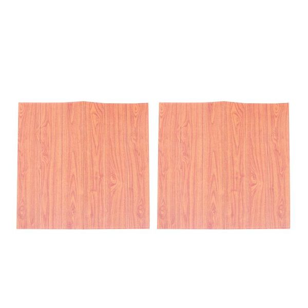 

wall stickers 2pcs adhesive wood texture pattern sticker living room bedroom