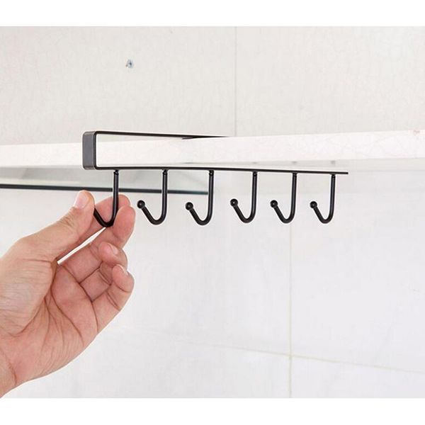 

hooks & rails kitchen storage rack cupboard hanging hook hanger organizer holder bedroom bathroom sundries