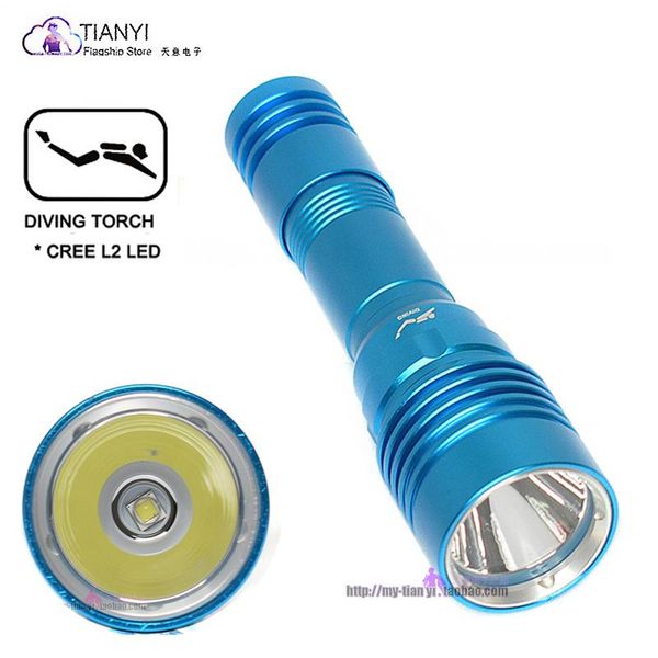 

strong light professional diving l2 u2 super bright spotlight outdoor diving 85 meters waterproof fill light