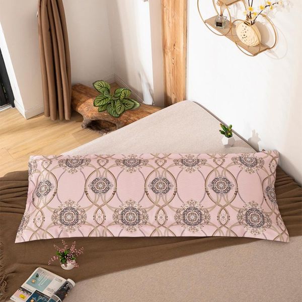

pillow case fashion home double long pillowcase cover ice silk satin twin full queen bedroom 1.2m 1.5m 1.8m bedding