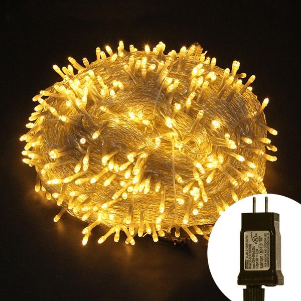 

strings thrisdar christmas lights 10m 100leds string light dc24v fairy garland 8 modes outdoor garden xmas tree decor