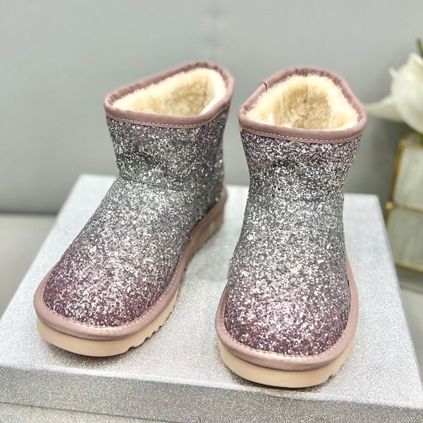 

designer snow shoes women winter fashion luxury short ankle girl boot warm shoes brand classic booties christmas valentine's day gifts, Red;white