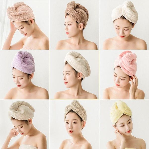 

towel hair towels bathroom fast dry rapid hair-drying bath for adults toallas microfibra toalha de banho wrap