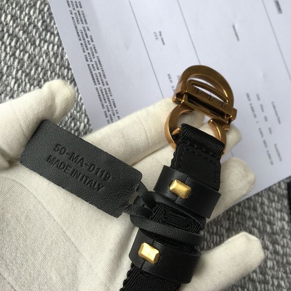 

2021 new style lady belt 2.0 fine waist weaving belt joker temperament sweet goddess belt matches skirt to show thin, Black;brown