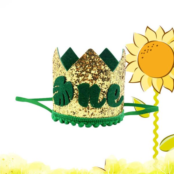 

jungle animal themed baby decoration first birthday hat for banquet dancing party