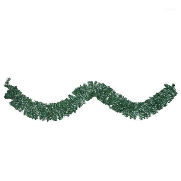 

christmas decorations green synthetic rattan garland tree hanging party decoration1