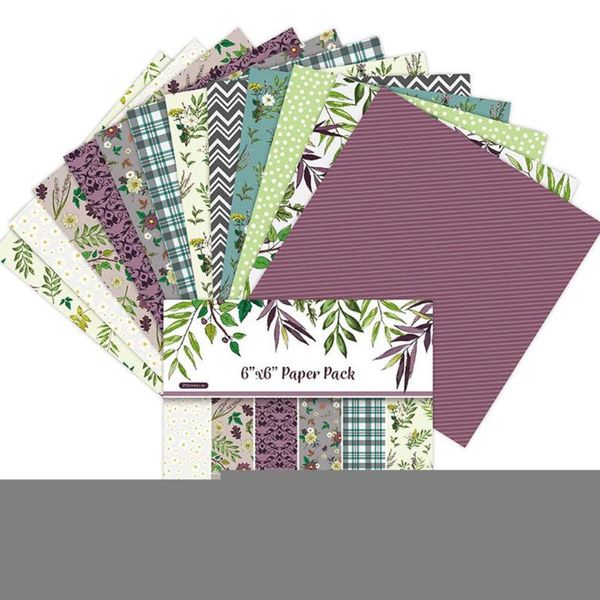 

other arts and crafts 24pcs/set paper craft diy po scrapbook account card making background 6 inch single-sided pattern