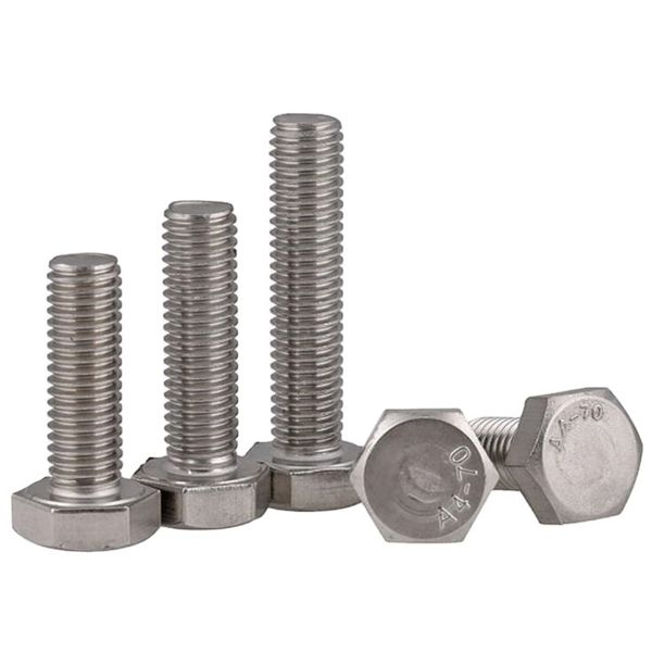 

price fasteners din933 din931 a2 a4 stainless steel 304 hex head bolts nuts