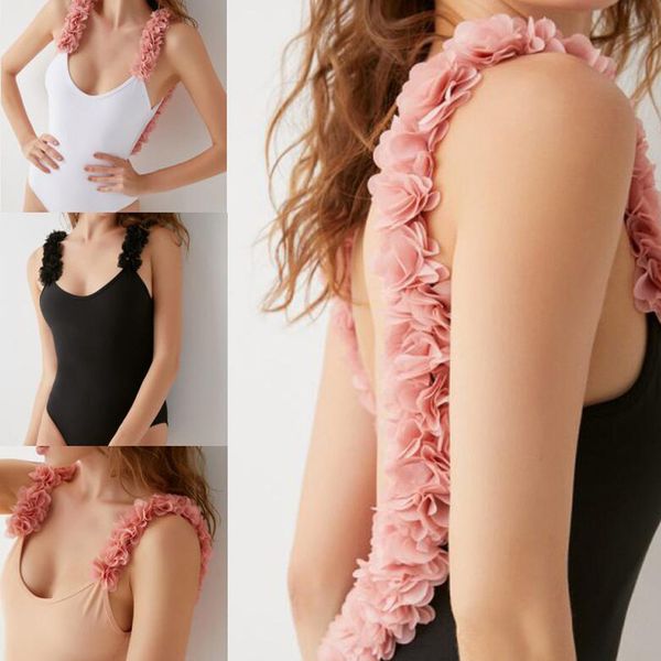 

women sport bikini swimsuit swimwear bathing beachwear backless bikinis set solid swimming suit 2019 mujer lace#5