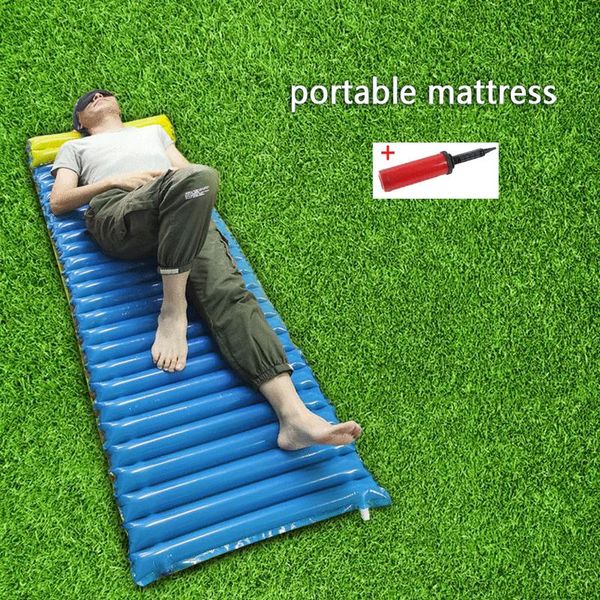 

outdoor pads camping sleeping pad air mattress fast filling mat ultralight waterproof compact portable travel