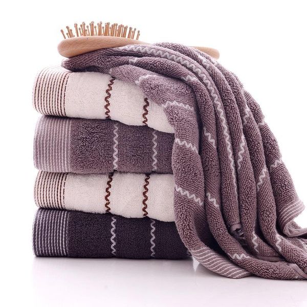 

towel 35*75cm 100% combed cotton stripe premium luxury bath thread cloud pattern orient style sauna shower beach