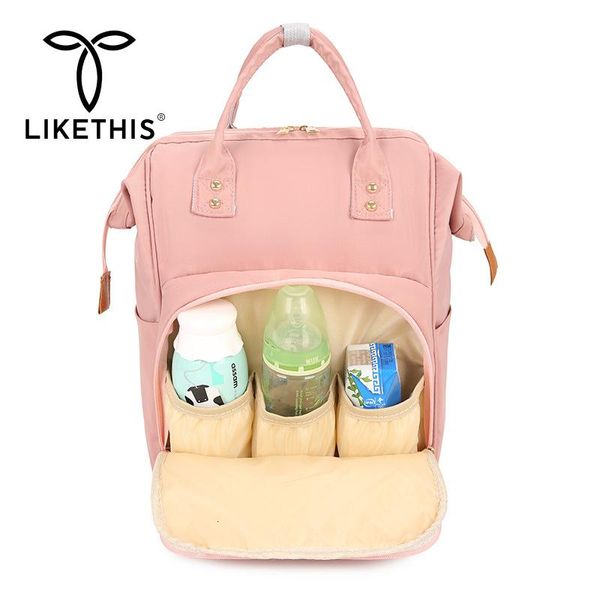 

outdoor bags likethis 2021 women baby for mom backpack waterproof travel large plecaki solid rucksack girls mochilas para mujer